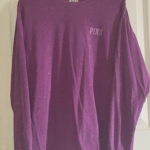 Pink campus long sleeve M